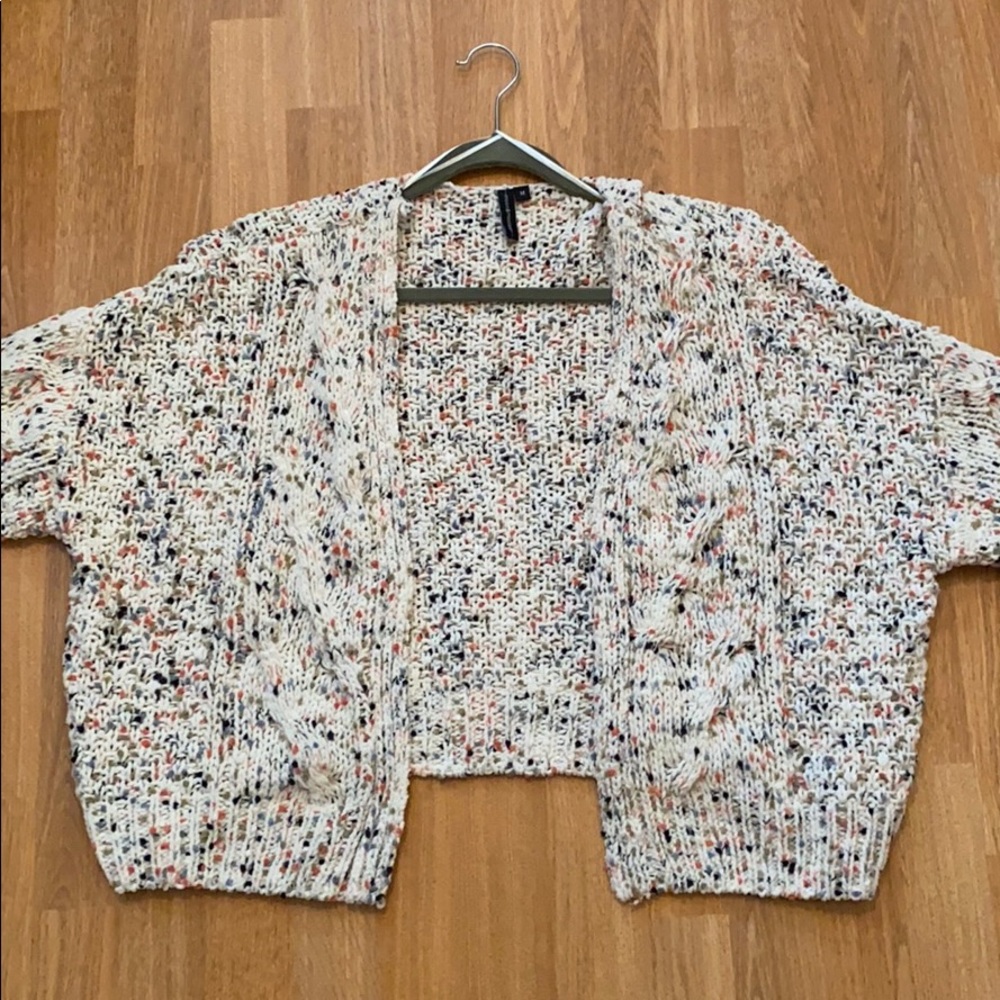 Confetti knit cardigan (M)